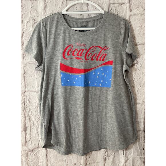 Coca-Cola 1971 Unity Collection Women’s Large T-Shirt Gray - Picture 3 of 6